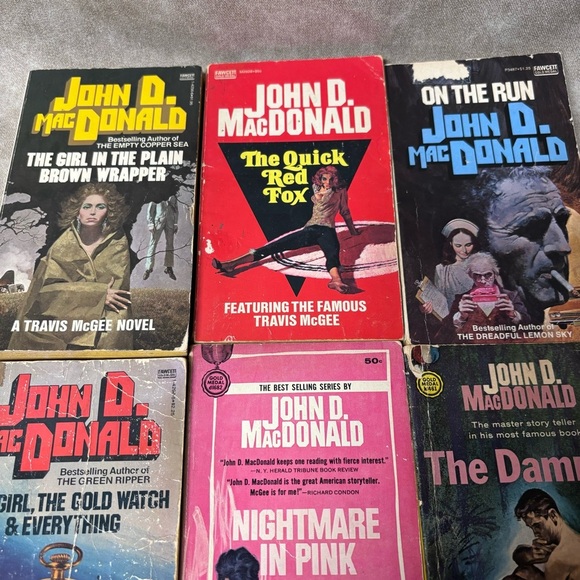 John D. MacDonald Lot (6) Paperback Books - Picture 2 of 4